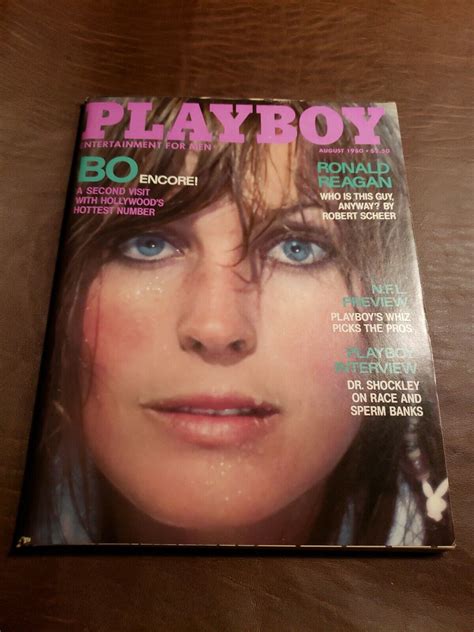 Mavin Playboy Magazine August Birthday Present Bo Derek Girls Of