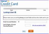 Images of Walmart Credit Card Sign In Page