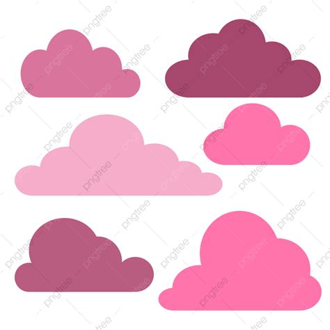 Pink Clouds Png Transparent Pink Cloud Illustration Package Pink