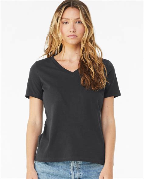 Bellacanvas® 6405 Womens Relaxed Jersey Short Sleeve V Neck Tee One Stop