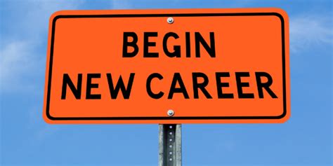 Start Your New Career Today New Career Career Advice Personal