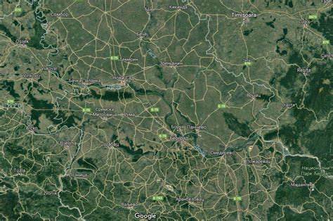 Novi Satelitski Snimak Srbije