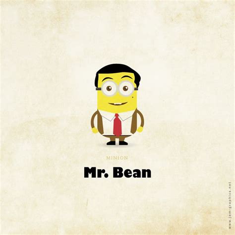 Mr Bean Minion Minions Funny Minions Mr