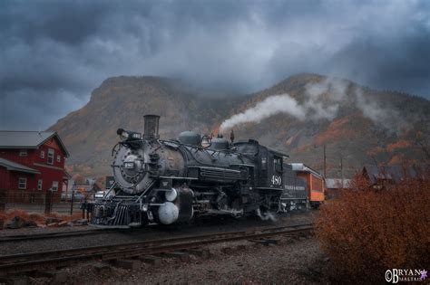 Durango And Silverton Railroad Locomotive Wildernessshots Photography
