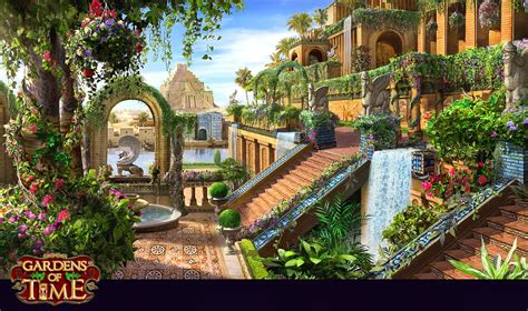 With its terracing crammed with trees and vegetation, this artistic imagining of babylon's hanging gardens takes inspiration from the writings of various. Hanging Gardens of Babylon | Gardens of babylon, Fantasy ...