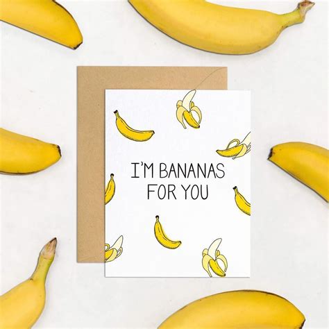 the paper wagon i m bananas for you and you and you make sure to send this card to all