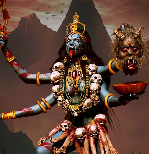 Paramchaintanya Men — Kali By André Yamaguchi Kali Goddess Kali Mata Indian Goddess