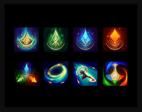 League Of Legends Game Icons Stuff Belongs To Riot Games © Jamiel
