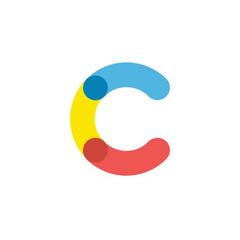 Contentful Logo Colorful Logo Design Monogram Logo Design Letter