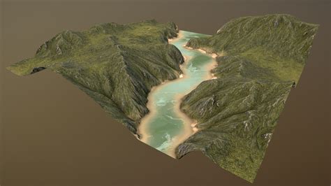River Valley Buy Royalty Free 3d Model By Tabernoble A6115ea