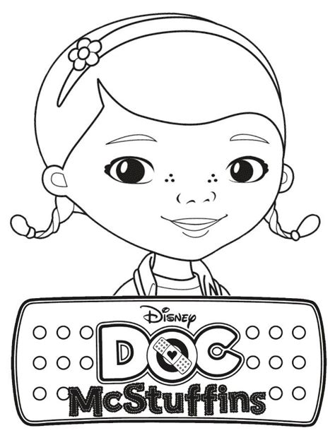 (Need To Print From Coloring Book) Doc McStuffins Coloring Pages | Doc