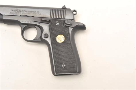 Colt Mkiv Series 80 Government Model In 380 Caliber Sn Rc62587 In