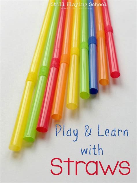 Straws For Crafts Projects And Activities For Kids Fun Activities