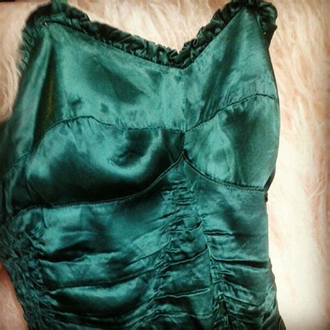 40s Emerald Green Satin Bathing Suit That Will Be In The Shop Soon