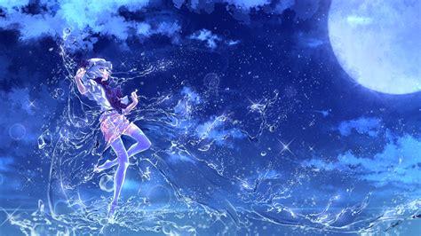 [33 ] Full Moon Anime Wallpaper