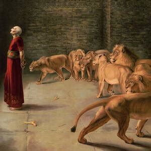 Daniel In The Lions Den Painting By Briton Riviere Fine Art America