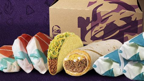 Taco Bell Introduces New 10 Cravings Pack Taco Meal Tacos Meal Deal