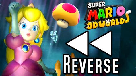 Super Mario 3d World All Mega Mushrooms In Reverse Wii U Youtube