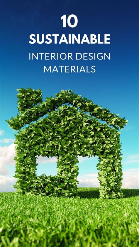 10 Sustainable Interior Design Materials 🌍 Pinterest