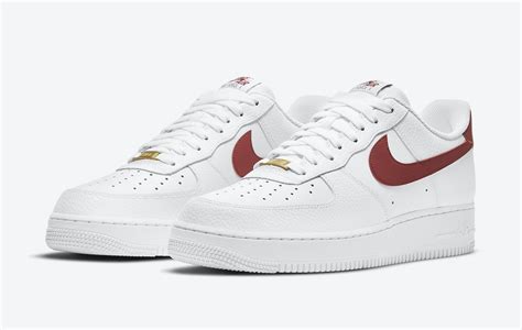 Nike Air Force 1 Low Team Red Cz0326 100 Release Date Sbd