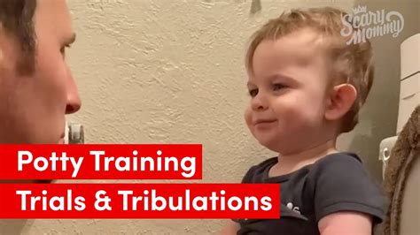 Viral Video Potty Training Baby Has A Lot To Say Youtube