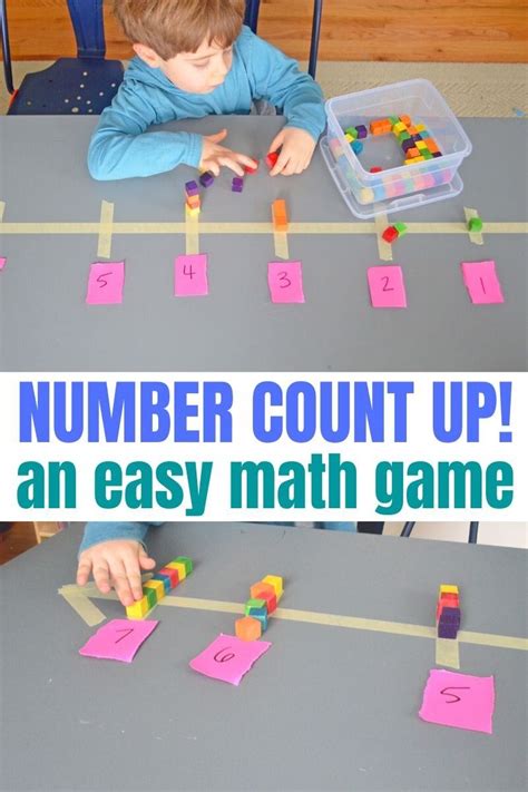 count up an easy math game for preschoolers in 2020 with