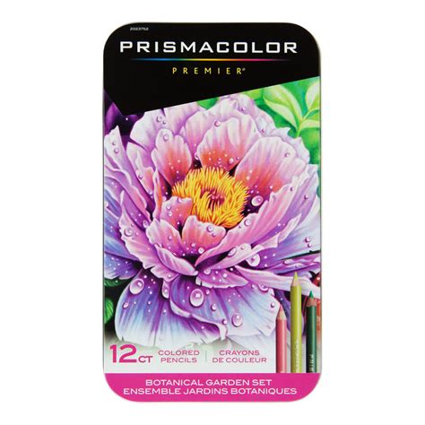 Prismacolor Premier Colored Pencils 12 Set Botanical Garden Markers