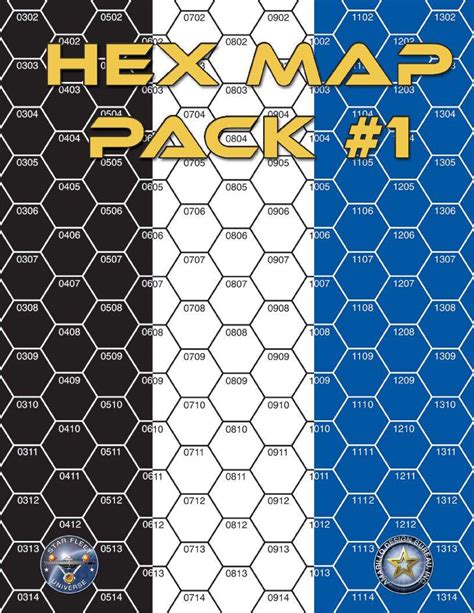 Hex Map Pack 1 Amarillo Design Bureau Federation Commander