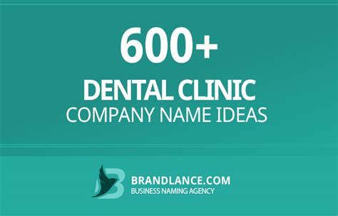 912 Best Dental Clinic Name Ideas List Generator 2024