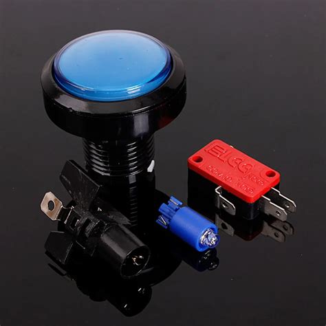 45mm Push Button Arcade Button Led Micro Switch 5v12v Power Button
