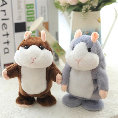Lovely Talking Hamster Plush Toy Early Educational Toys For Baby Can