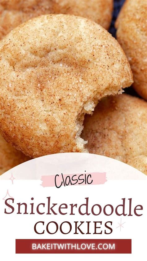 These Snickerdoodle Cookies Are A Classic Recipe That Everyone Already
