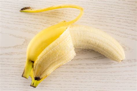 Fresh Yellow Banana With Field Behind Stock Image Image Of Flatlay
