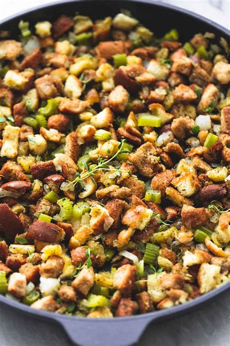 Best Ever Easy Thanksgiving Stuffing Creme De La Crumb