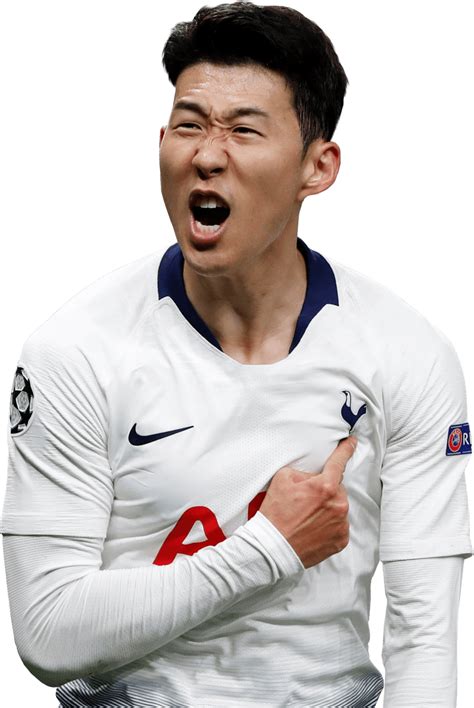 Scorer of the first premier league and champions league goals at tottenham hotspur stadium, winner of the 2019/20 fifa puskas award for his wonder goal. Son Heung-Min football render - 52869 - FootyRenders