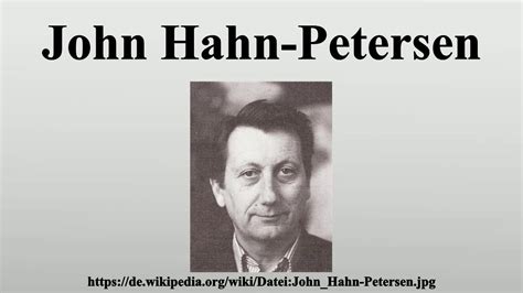 John Hahn Petersen Alchetron The Free Social Encyclopedia
