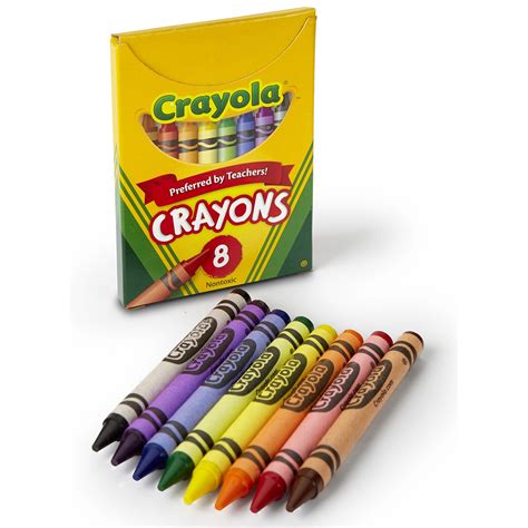 Crayola® Regular Size Crayons - 8, 12, 16, 24 ct | Becker's School Supplies