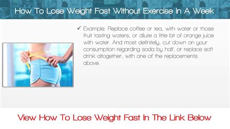 A 7 Step Plan To Lose 10 Pounds In Just One Week How To Lose Weight