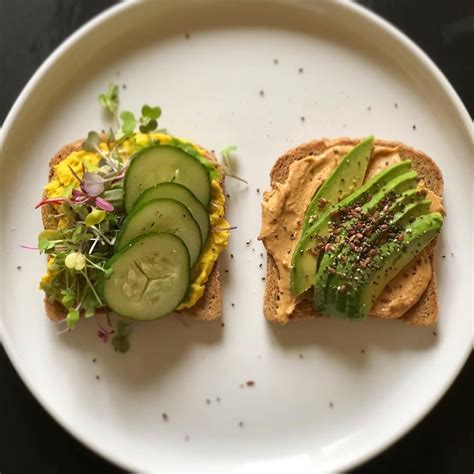 Chefemery “easy And Quick Vegan Breakfast Or Lunch Inspo Sprouted