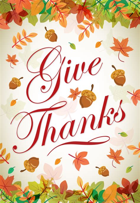 Being thankful every day is important, but it writing down your blessings. Give Thanks - Thanksgiving Card (Free) | Greetings Island