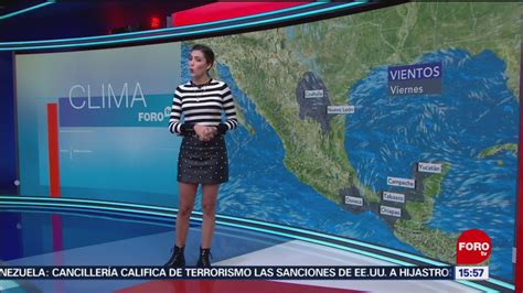 El Clima ‘a Las Tres Con Daniela Álvarez Noticieros Televisa