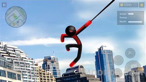 Download Spider Stickman Rope Vegas Crime City Hero For Android Full Apk