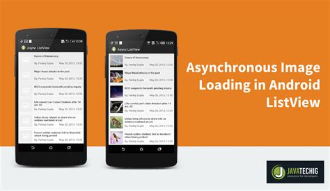 Loading Image Asynchronously In Android Listview Stacktips