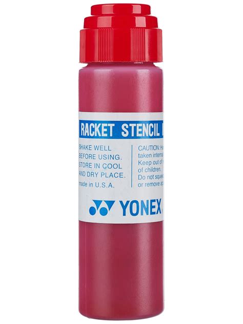 Yonex Stencil Ink Red Tennis Warehouse