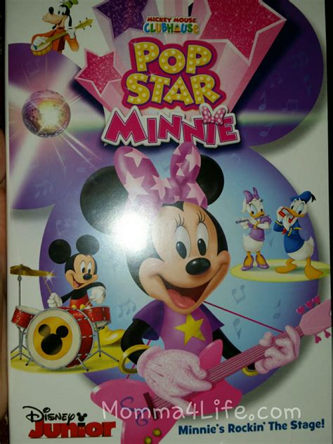 Mickey Mouse Clubhouse Pop Star Minnie On Dvd 22 Momma4life