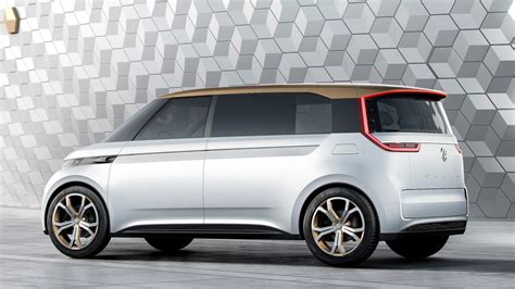 Volkswagen Budd E Concept At Ces Microbus Goes All Electric