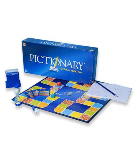 Mattel Pictionary The Game Of Quick Draw Buy Mattel Pictionary