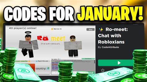 Roblox Ro Meet Codes For January 2023 Inactive Codes Usage And More