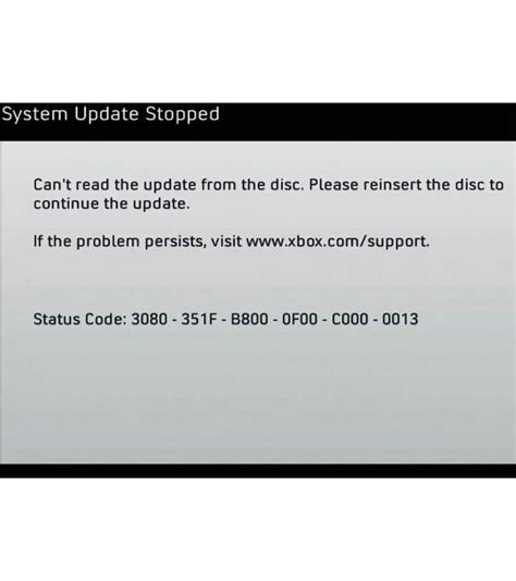 Xbox 360 Failed Dashboard Update Repair