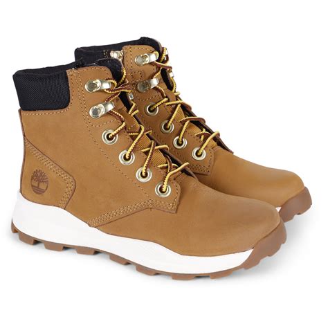 Timberland Boys Sneaker Boots In Brown — Bambinifashioncom